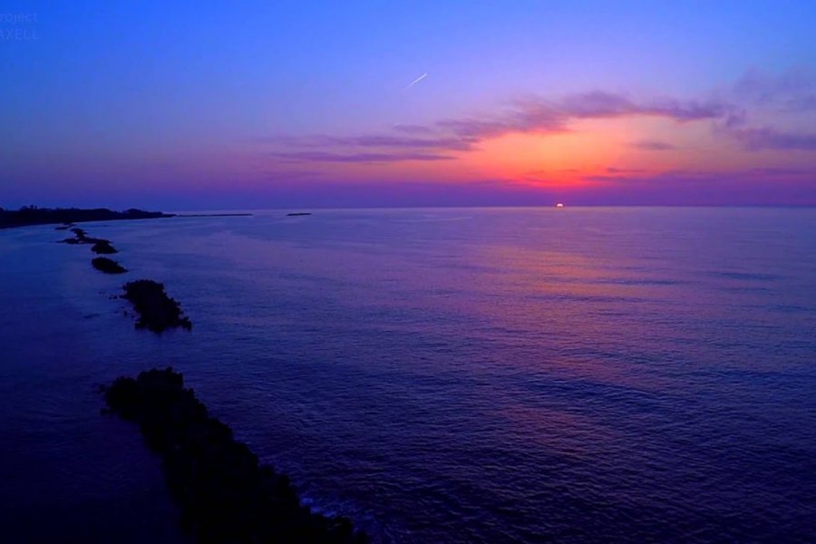 Magical Sunset at Takasu Beach