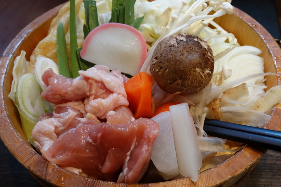 Chanko-Nabe in the Sumo Town of Ryogoku