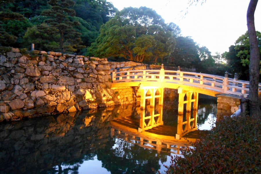 Tokushima Castle and Hachisuka Clan