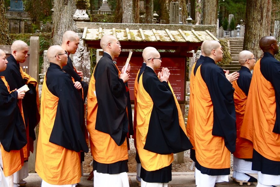 Meeting the Monks of Koya-San