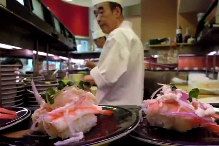 Sushi in Ueno