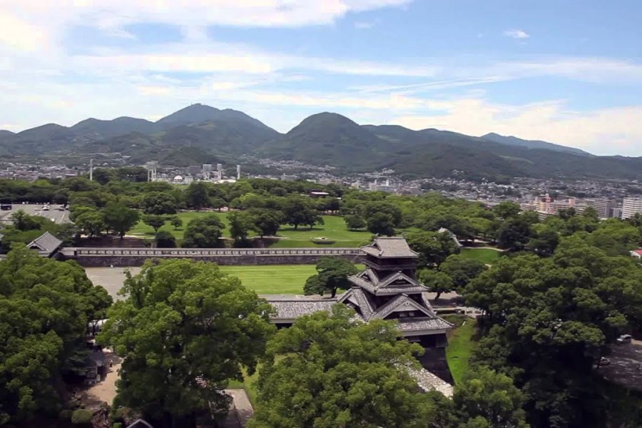 A Day at Kumamoto Castle