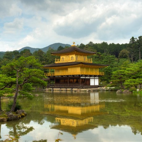Kinkakuji Temple in Summer Kinkakuji Temple in Summer