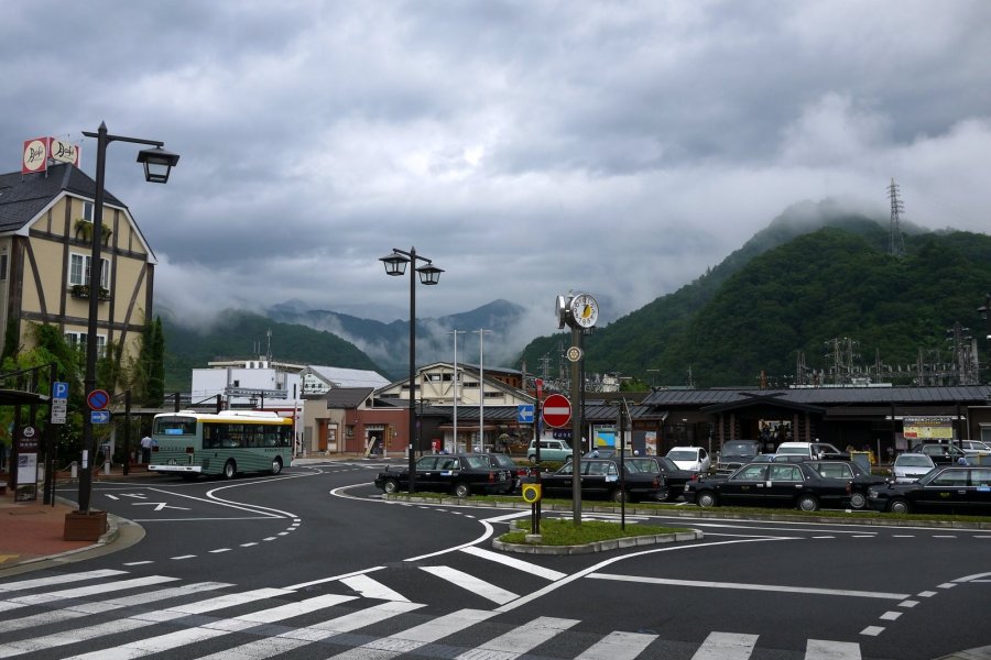 Otsuki Station in Yamanashi
