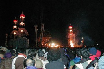 The Nozawa Onsen Fire Festival