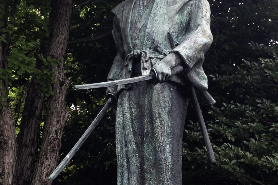 The Grave of Miyamoto Musashi