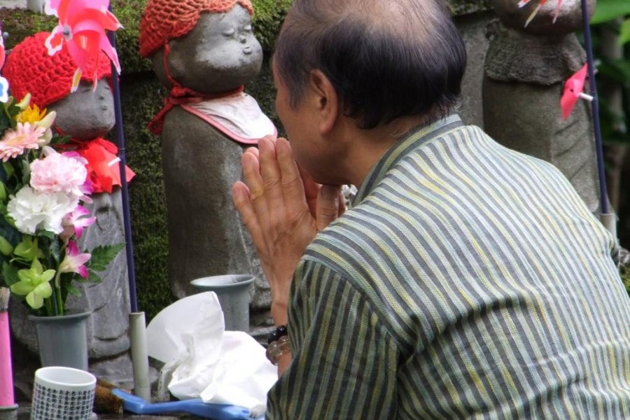 The Jizo Statues of Zojo-ji Temple