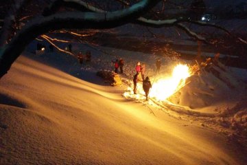 Kakunodate Fire and Snow Festival