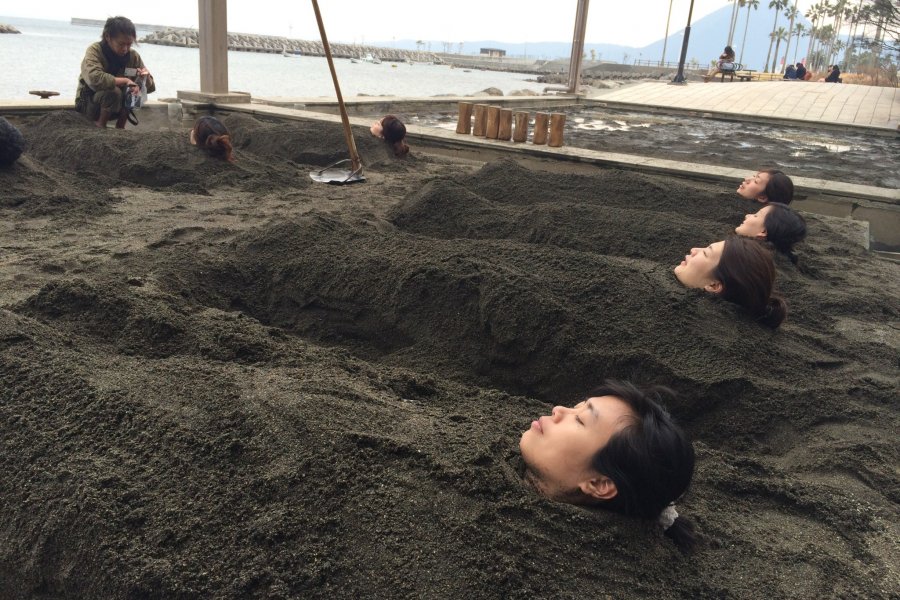Beppu Beach Sand Bath