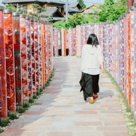 The Kimono Forest Of Arashiyama The Kimono Forest Of Arashiyama