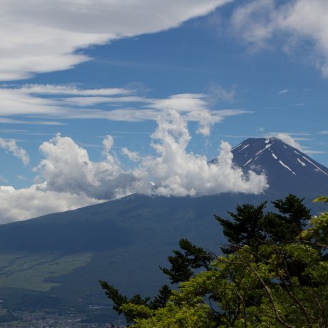 Climbing Mount Mitsu-toge Climbing Mount Mitsu-toge