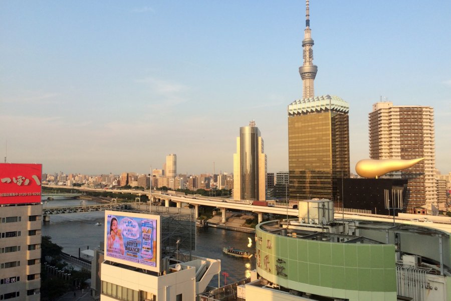 Iconic Architecture in Asakusa 