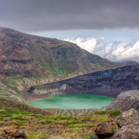 Zao-san's Okama Crater Lake Zao-san's Okama Crater Lake