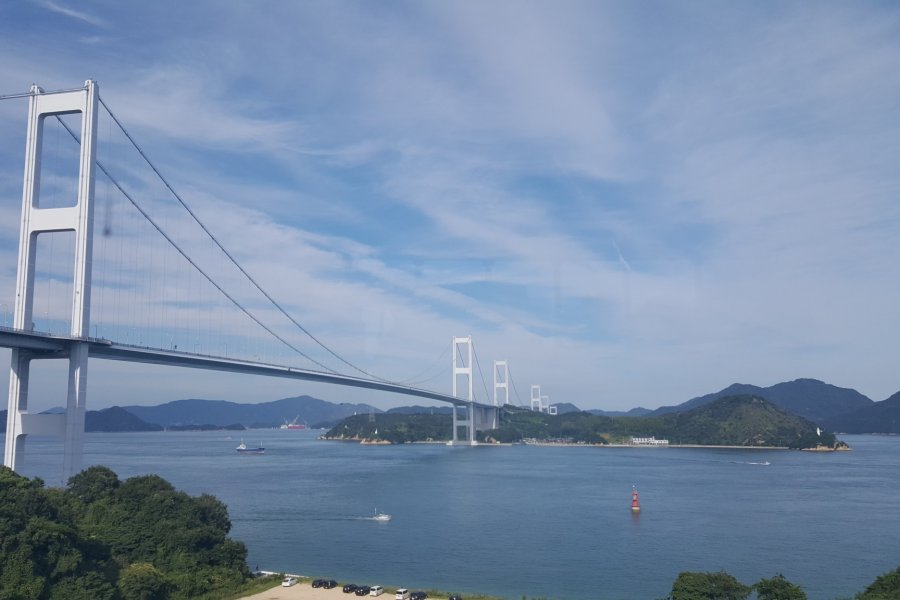 Views from Kurashima-Kaikyo Bridge