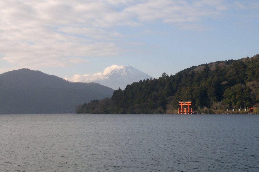 Views of Fuji From Lake Ashi