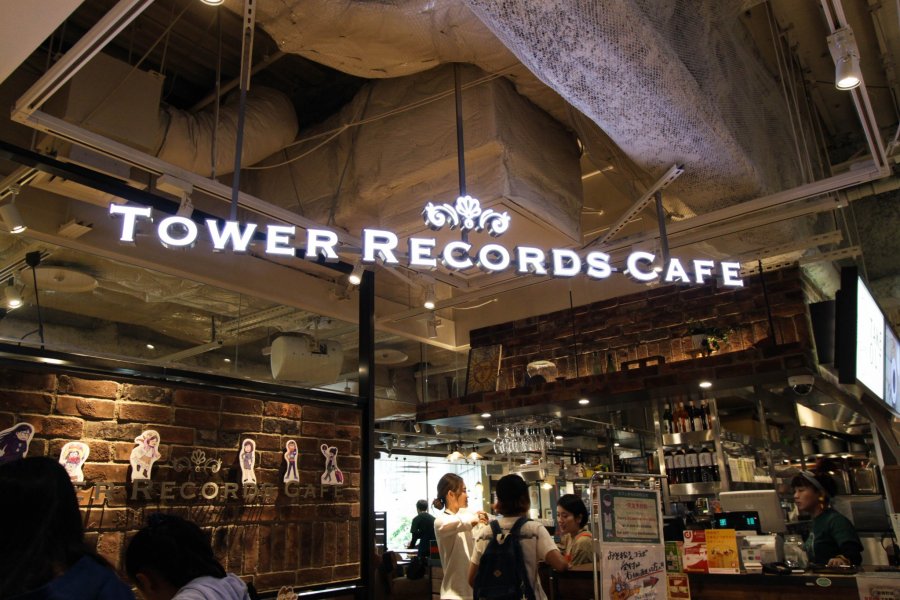 Tower Records Cafe Shibuya