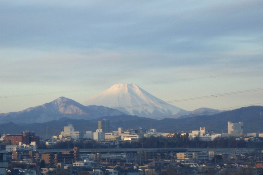 Mt. Fuji Views from Spots in Tokyo 