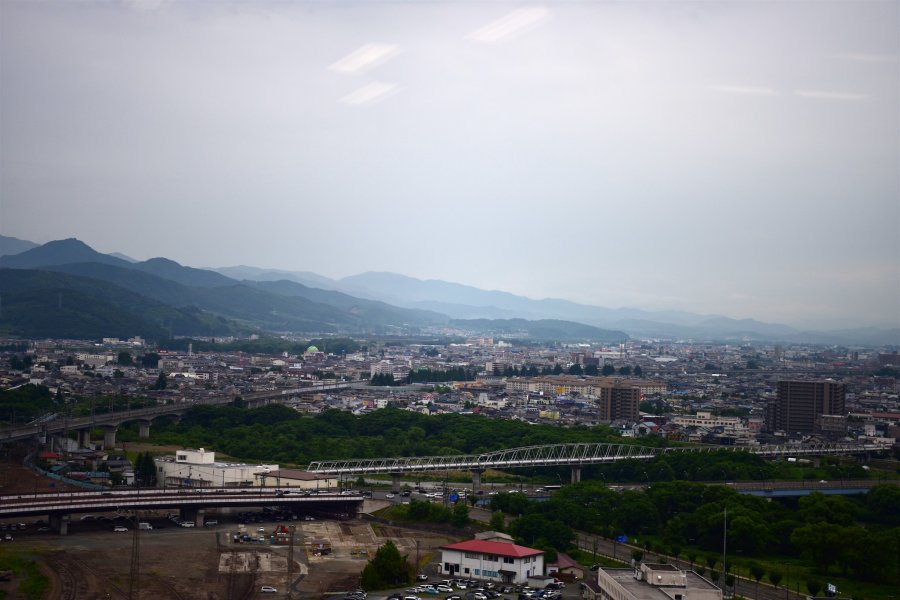 Morioka City From Atop Malios