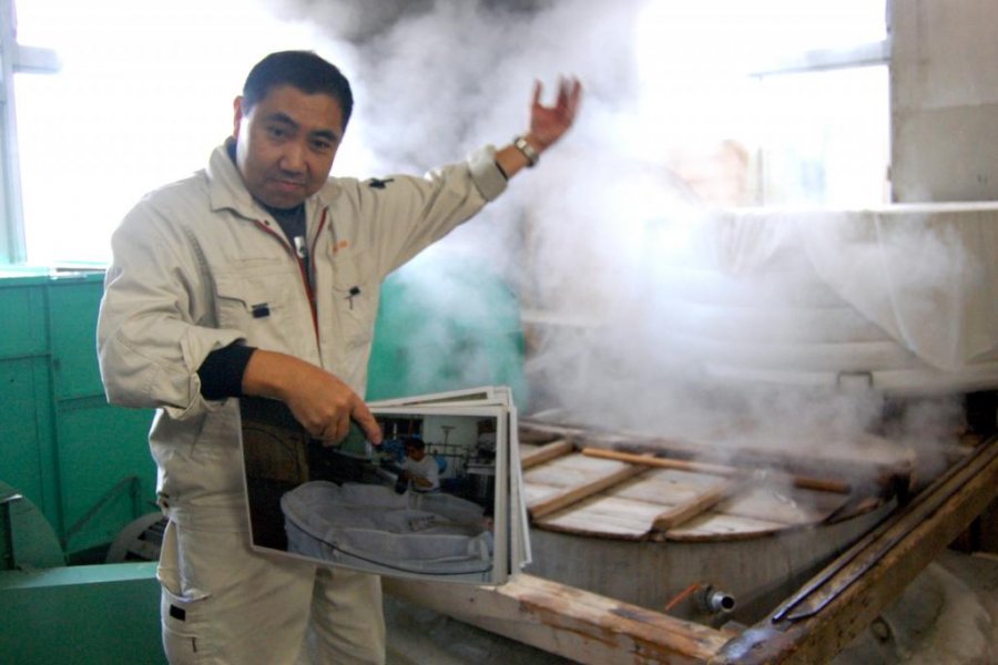 Kanei Sake Brewery Tour in Hadano