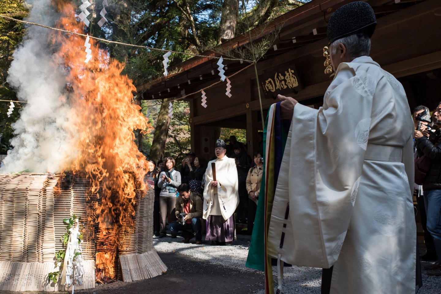 Ohitaki Fire Festival Kifune Shrine