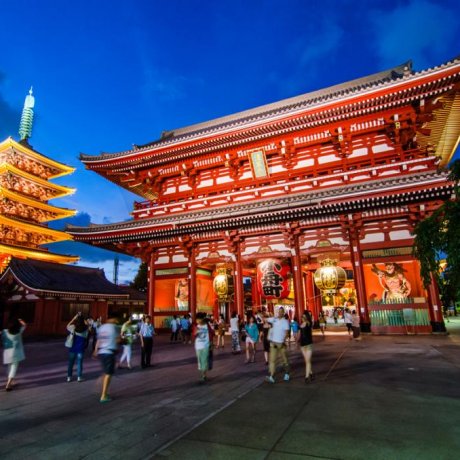 Asakusa's Sensoji Temple Asakusa's Sensoji Temple