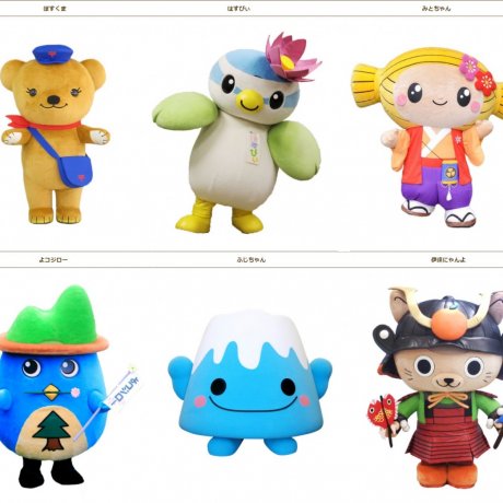 Japanese Mascot Characters Japanese Mascot Characters
