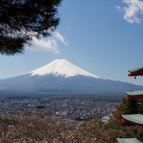 Chureito Pagoda, Fujiyoshida Chureito Pagoda, Fujiyoshida