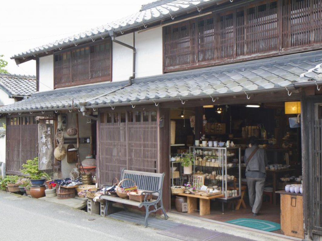 A Hagi castle town shop