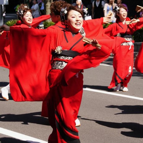 Yosakoi Soran Festival in Sapporo Yosakoi Soran Festival in Sapporo
