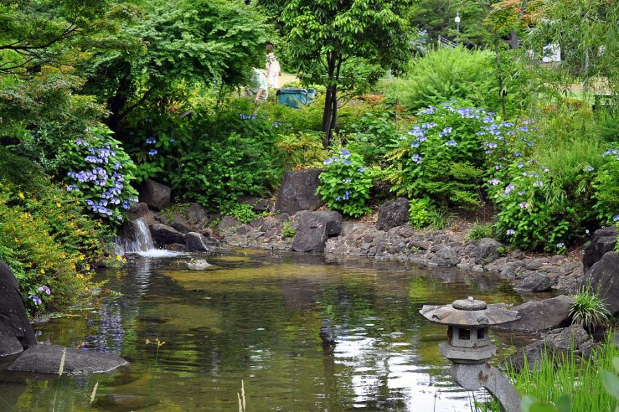 Hinokicho Park in Roppongi