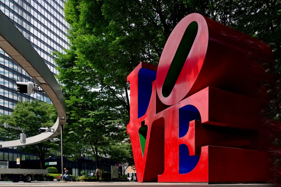 Shinjuku's LOVE Sculpture