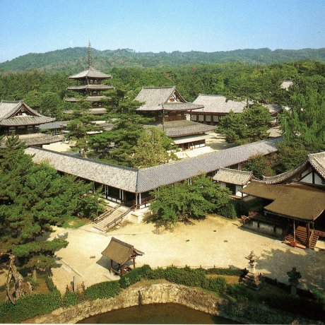 Hōryūji Temple in Nara Hōryūji Temple in Nara