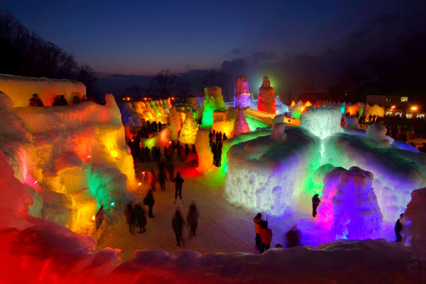 Lake Shikotsu Ice Festival