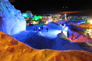 Sounkyo Onsen Ice Fall Festival