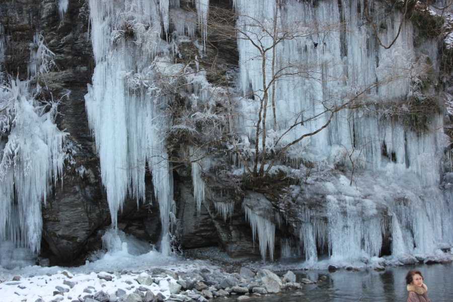 Visiting The Icicles of Misotsuchi