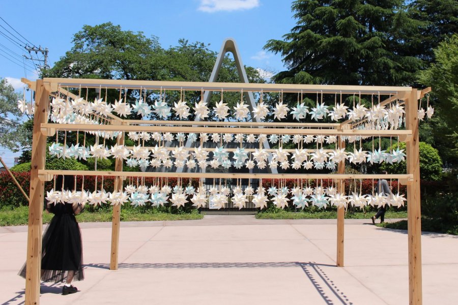Pinwheels at Kawagoe Hikawa Shrine