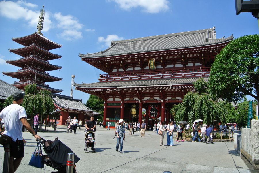 Senso-ji Temple at Asakusa