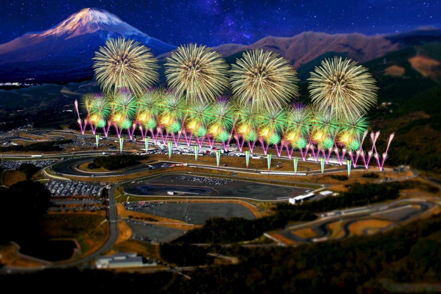 Fuji Motorsports Forest Fireworks