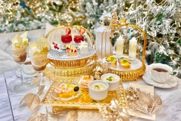 Haute Couture Cafe Snow Gold Afternoon Tea