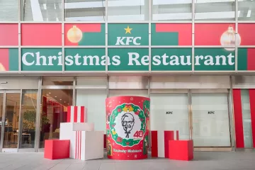 KFC Christmas Restaurant