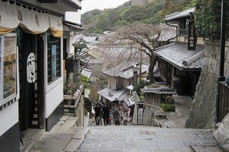 Jishu Shrine and San-nen-zaka