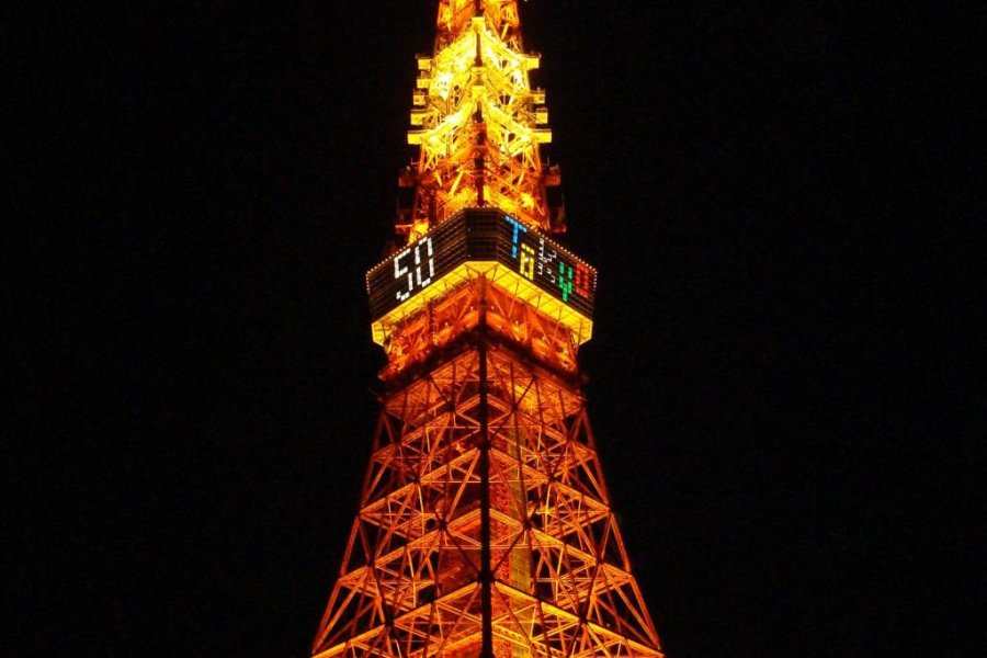 Visiting Tokyo Tower