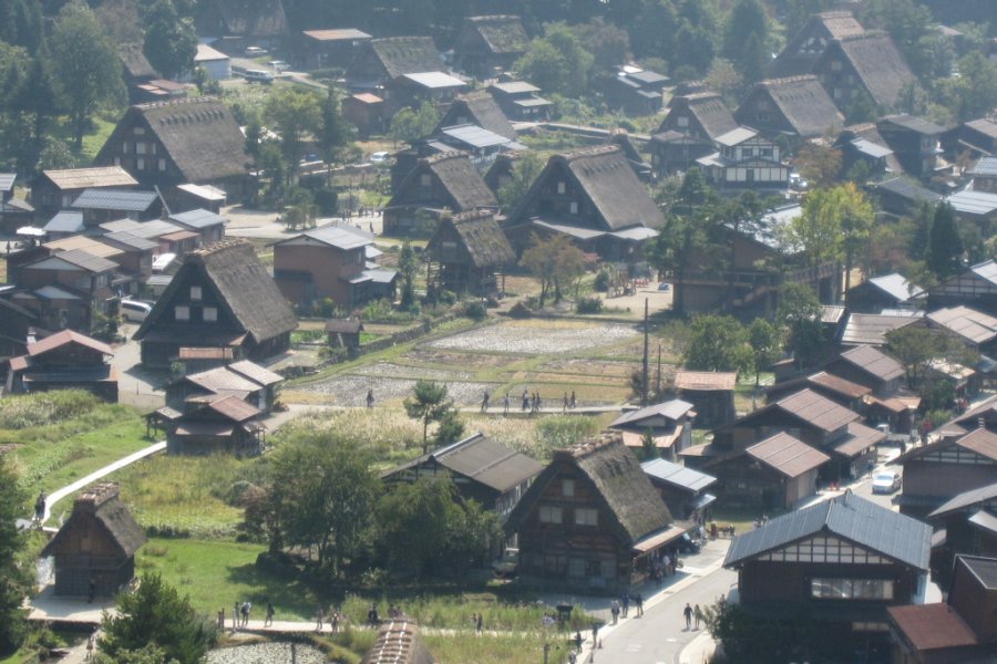 A Perfect View of the Gassho Houses