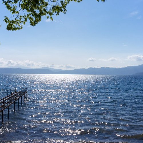 View of Lake Shikotsu