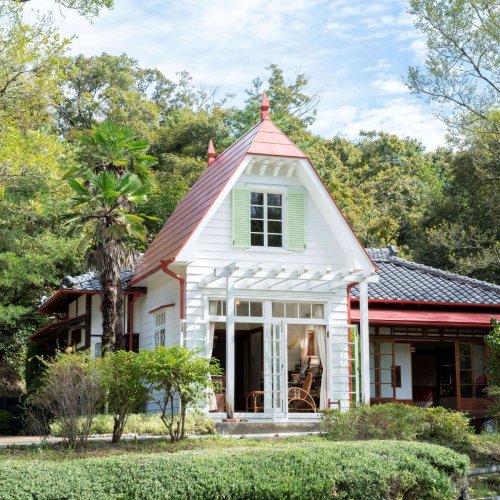 Satsuki and Mei’s house in Dondoko Forest